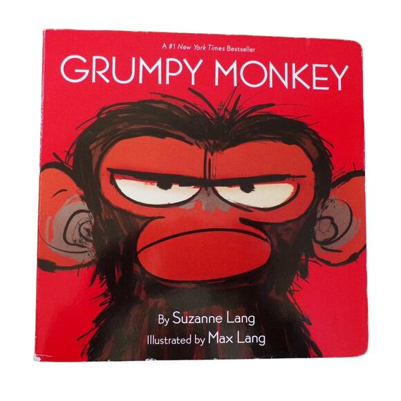 Grumpy Monkey Book by Suzanne Lang A #1 New York Times Bestseller - Picture 1 of 5